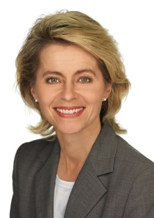 A ministra do Trabalho da Alemanha, Úrsula Von der Leyen.